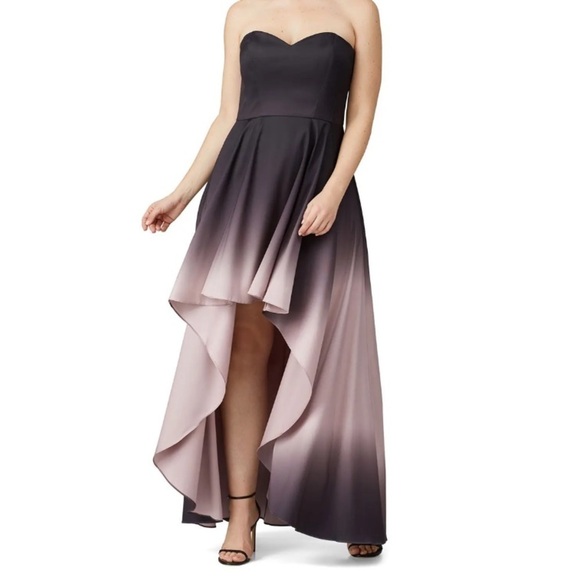 Badgley Mischka
Black Ombre High Low Gown - Picture 2 of 10